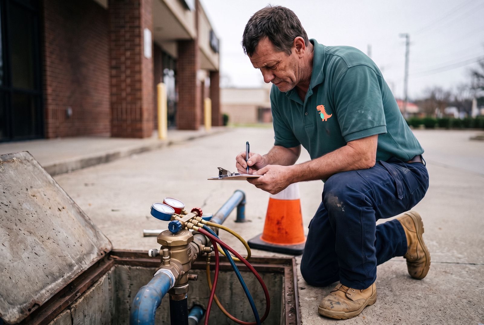 Backflow Testing by a licensed Cheeky's Plumbers plumber in Wellington