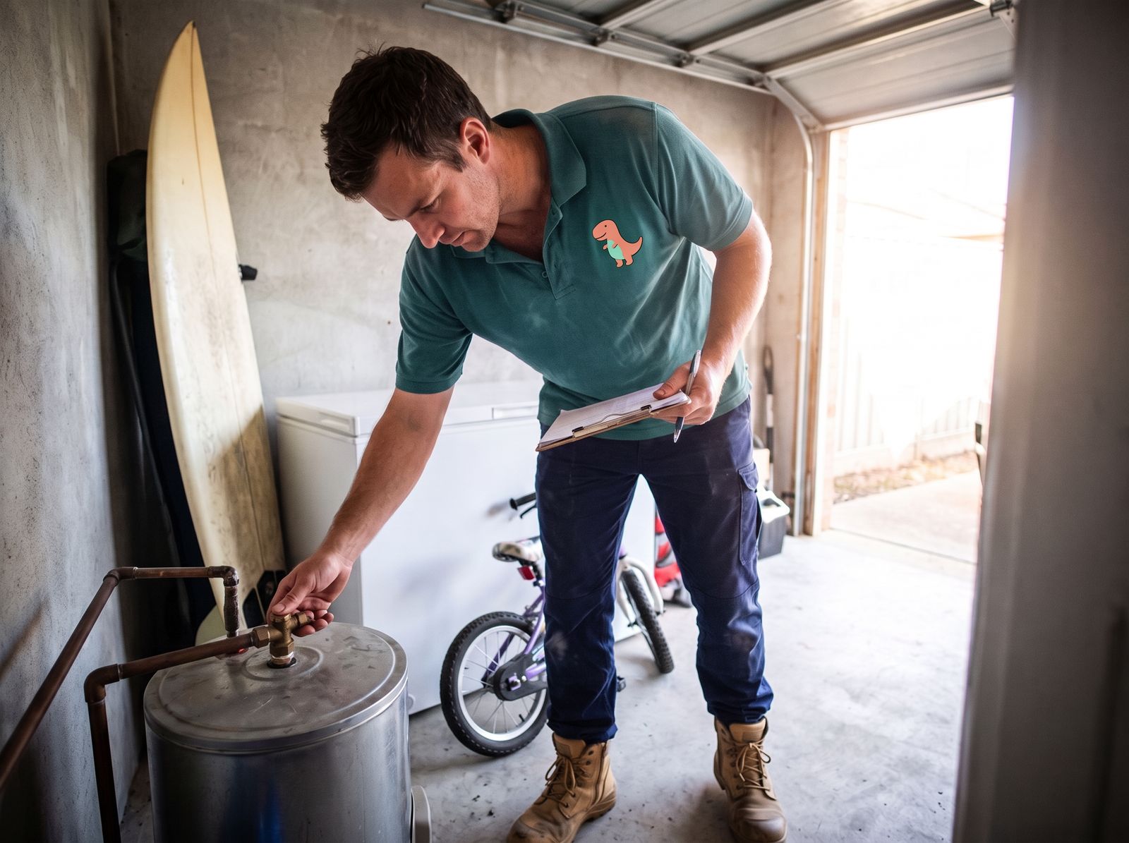 Hot Water Servicing by a licensed Cheeky's Plumbers plumber in Wellington