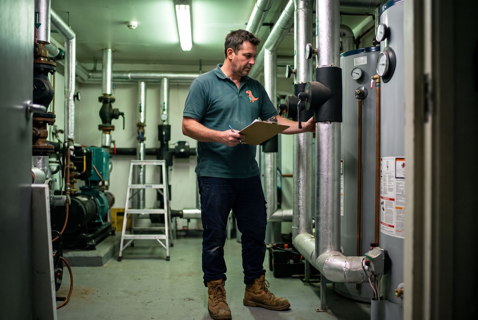 Commercial Plumbing by a licensed Cheeky's Plumbers plumber in Wellington