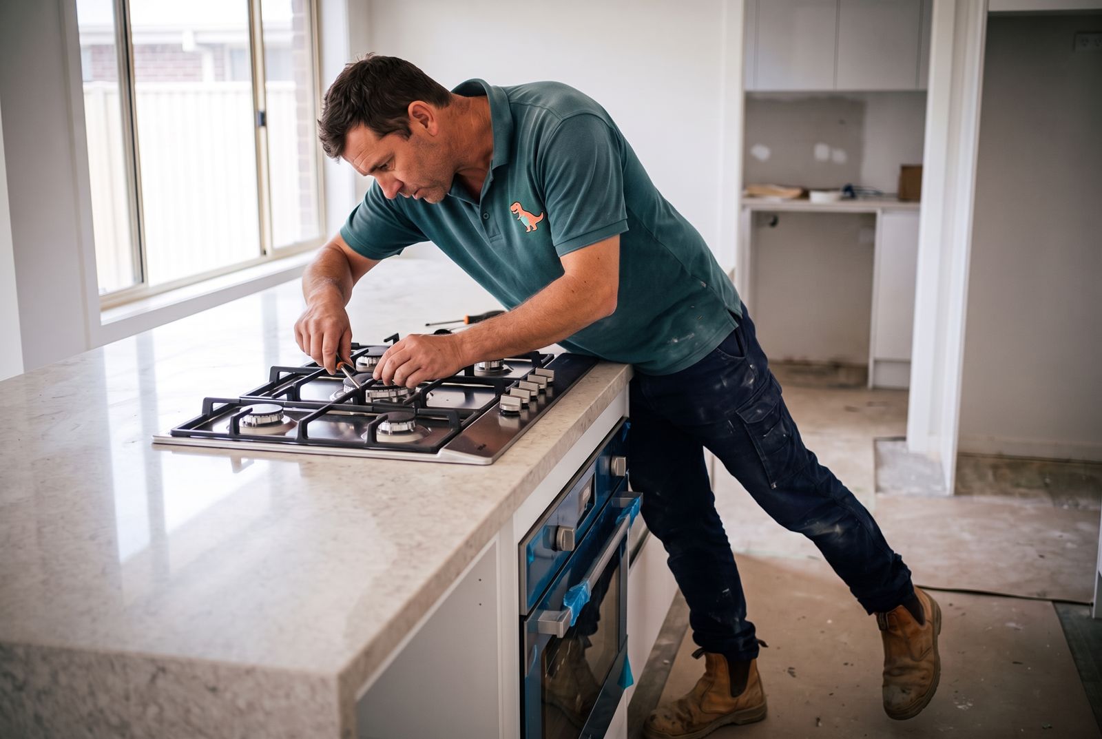 Gas Cooktops & Ovens by a licensed Cheeky's Plumbers plumber in Wellington