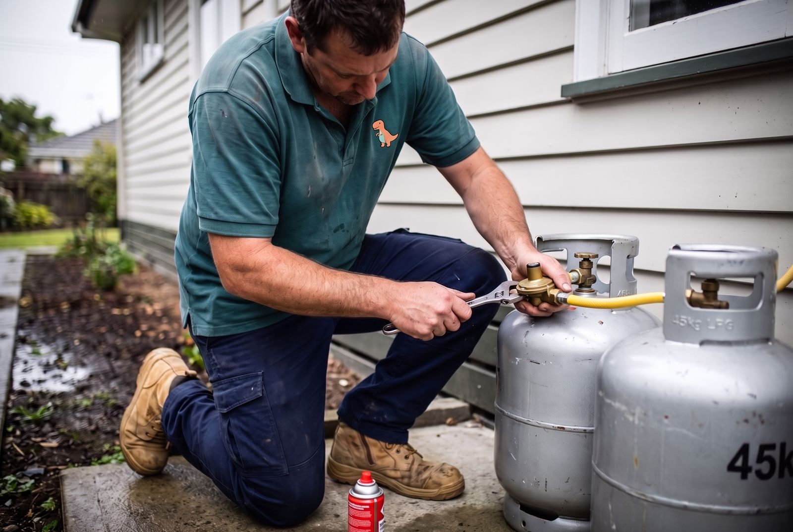 Gas Fitting by a licensed Cheeky's Plumbers plumber in Wellington