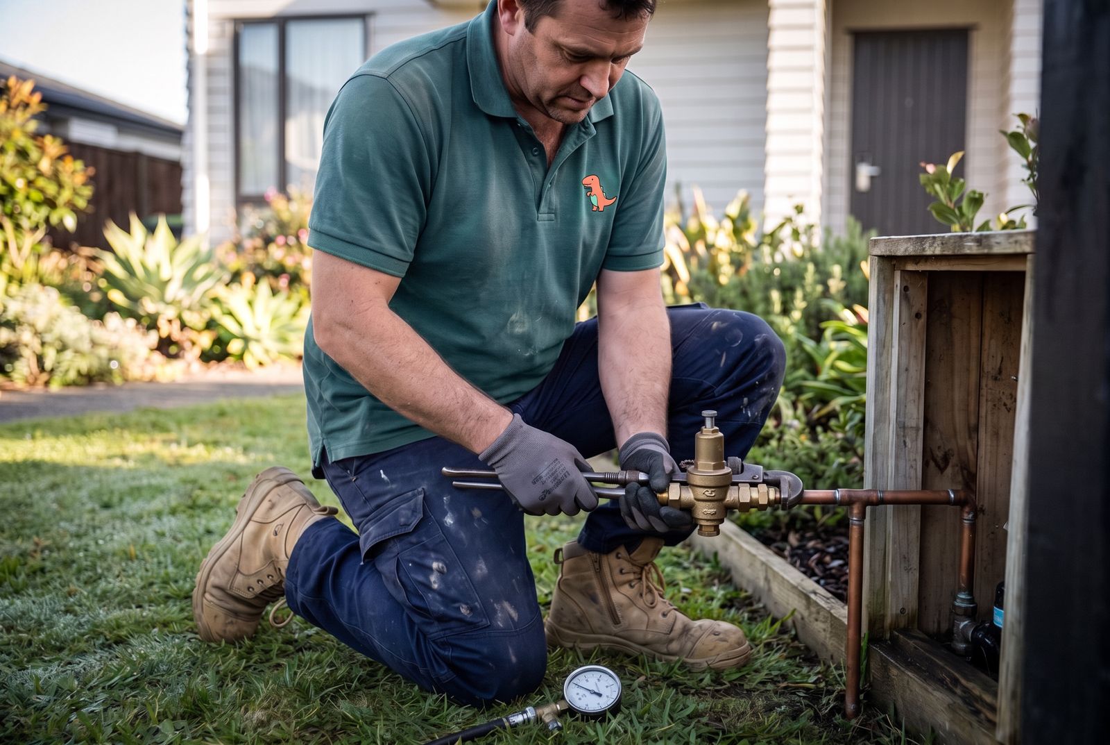 Pressure Reducing Valves by a licensed Cheeky's Plumbers plumber in Wellington