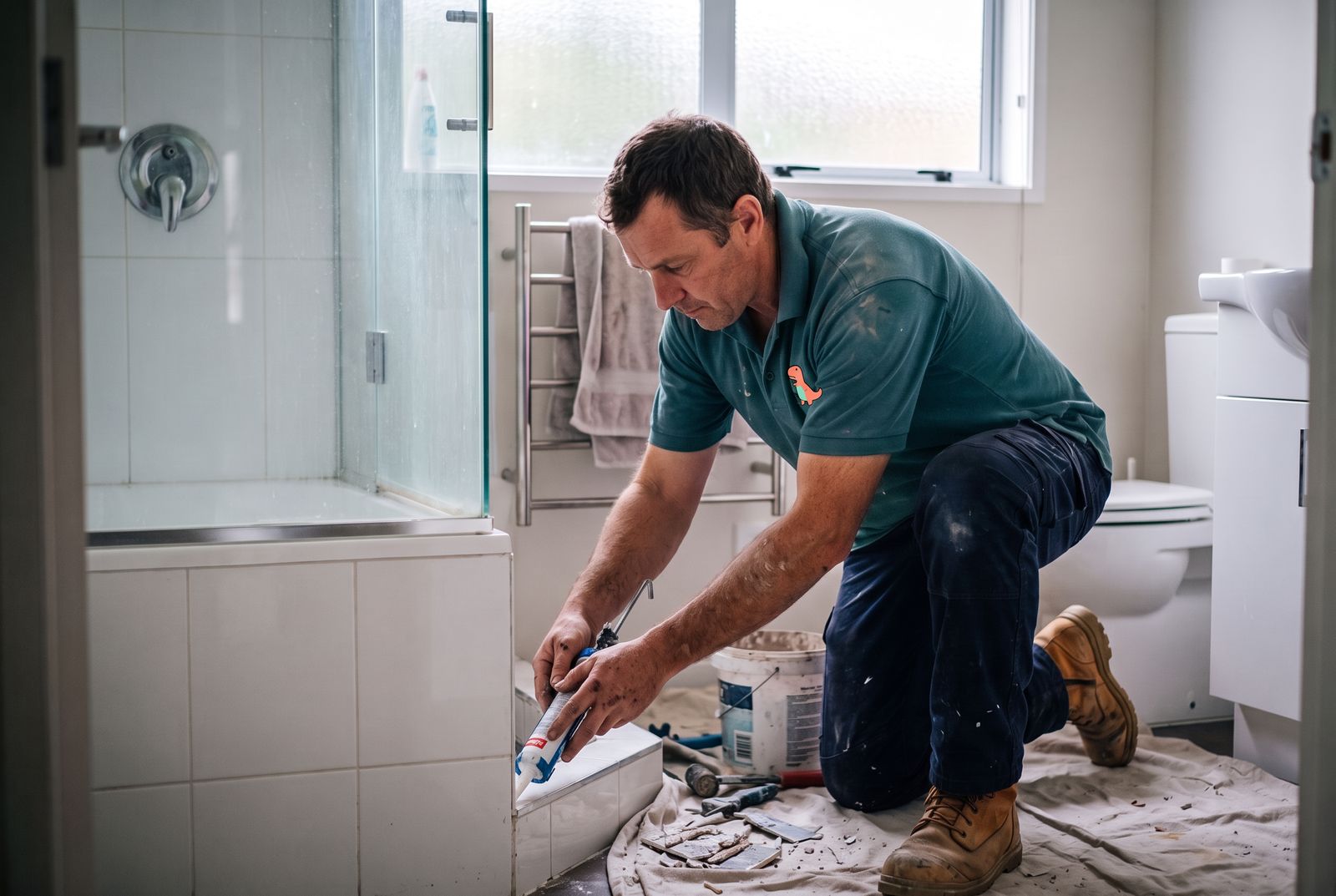 Shower Repairs by a licensed Cheeky's Plumbers plumber in Wellington